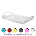 Ver imagem 6 de Bandeja Café da Manhã Translúcida com Alças - Transparente
