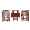 Conjunto Mesa de Madeira Dobrável com 4 Cadeiras Xangai - 3