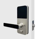 Ver imagem 4 de Fechadura Eletrônica Smart Lock Embutida Preta Sl100 Papaiz