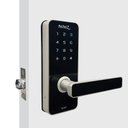 Ver imagem 2 de Fechadura Eletrônica Smart Lock Embutida Preta Sl100 Papaiz