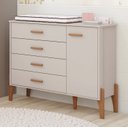 Ver imagem 6 de Quarto Infantil Comoda Berço Mini Cama Iris:off White