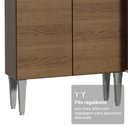 Ver mais imagens de Armário de Cozinha Completa 293cm Rustic Emilly Madesa 011