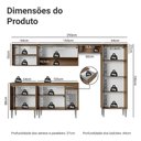 Ver imagem 4 de Armário de Cozinha Completa 293cm Rustic Emilly Madesa 011