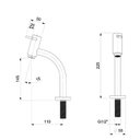 Ver imagem 5 de Torneira Celite Basic para Lavatório Bica Baixa Gold