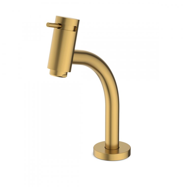 Torneira Celite Basic para Lavatório Bica Baixa Gold