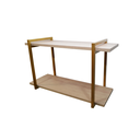 Ver imagem 1 de Nicho DUPLO metalon 100X20 AMAD CLARIN/DOURADO  METALICO 02