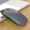 Mouse Bluetooth Rgb Bateria Interna Recarregável Longa Duração - 3