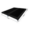 Cama Oriental Premium Queen Veludo Preto - 5