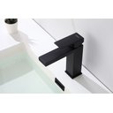 Ver imagem 4 de Torneira Monocomando Preto Quadrada Banheiro Lavabo Bica Baixa Luxo Inovartte In24