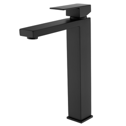 Torneira Monocomando Preto Fosco Quadrada Banheiro Lavabo Bica Alta Luxo Inovartte In23 - 1
