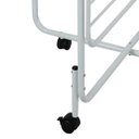 Ver imagem 7 de Varal Vertical Articulado Sekafácil Pintura Eletrostática Branca Grande – 192X82X82 Cm