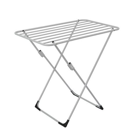 Varal De Chão Sem Abas Sekafácil Pintura Eletrostática Aluminio Pequeno – 87X55X90 Cm