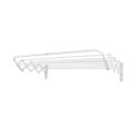 Ver imagem 1 de Varal De Parede Sanfonado Sekafácil Pintura Eletrostática Branca Grande – 21X60X102 Cm