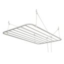 Ver imagem 1 de Varal De Teto Sekafácil Anodização Fosco Pequeno – 60X100 Cm