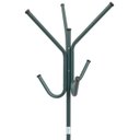 Ver imagem 3 de Cabideiro De Chão Pintura Eletrostática Verde Safari Grande – 67X175 Cm