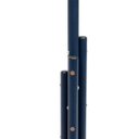 Ver imagem 4 de Cabideiro De Chão Pintura Eletrostática Azul Imperial Grande – 67X175 Cm