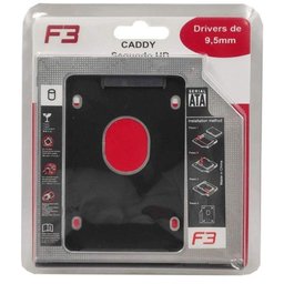 Adaptador Caddy Dvd para Hd 2 5 9 5mm F Cy02 F3 - 2