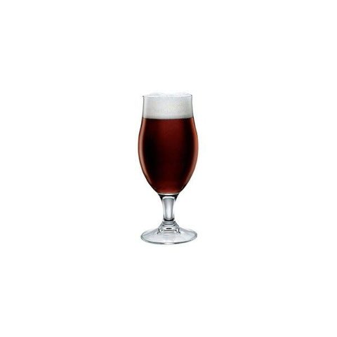 Kit 3 Taças Cerveja Bormioli Rocco Executive Vidro 390ml 19x8x8cm Transparente