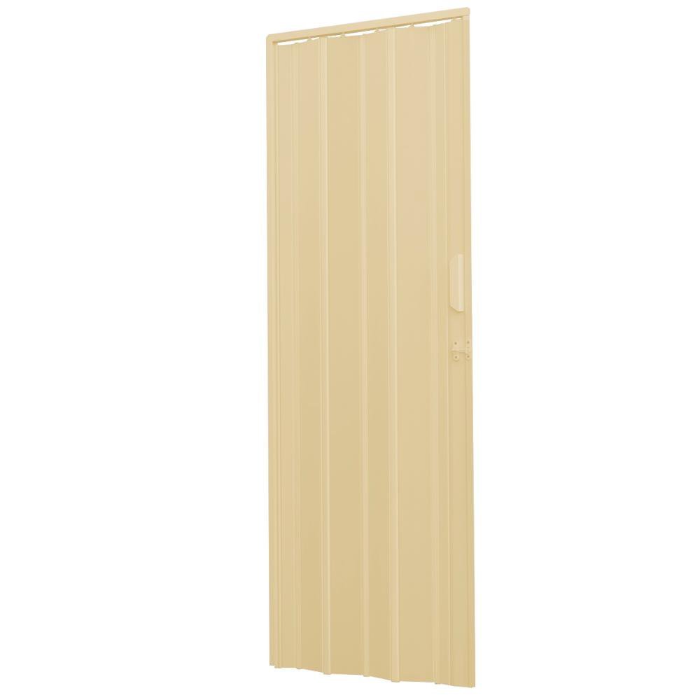 Porta Sanfonada de PVC 84x210cm Zapinplast - Bege - 3