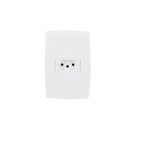 Pial Plus+ Branco CJ 4x2 1 Tomada 20A HZ