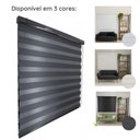 Ver imagem 5 de Persiana Zebra Smart 38mm Motorizável 140larg X 160alt Preta