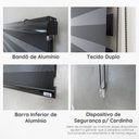 Ver imagem 4 de Persiana Zebra Smart 38mm Motorizável 140larg X 160alt Preta