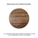 Ver imagem 2 de Conjunto Mesa Lateral Capri Preto Com Espelho