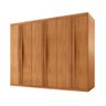 Guarda Roupa Casal Rommeo 100 Mdf 6 Portas e 6 Gavetas Moderna Mobília - 3