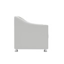 Ver imagem 5 de Kit 2 Poltronas Killa para Recepção Consultório Barbearia Branco