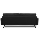 Ver imagem 6 de Sofá 3 Lugares para Sala de Estar Living Industrial 223cm Dijon L06 Couro Preto - Lyam Decor