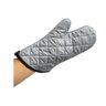 Luva Térmica Cozinha de Forno Algodão Matelassê Prata 33cm - 4