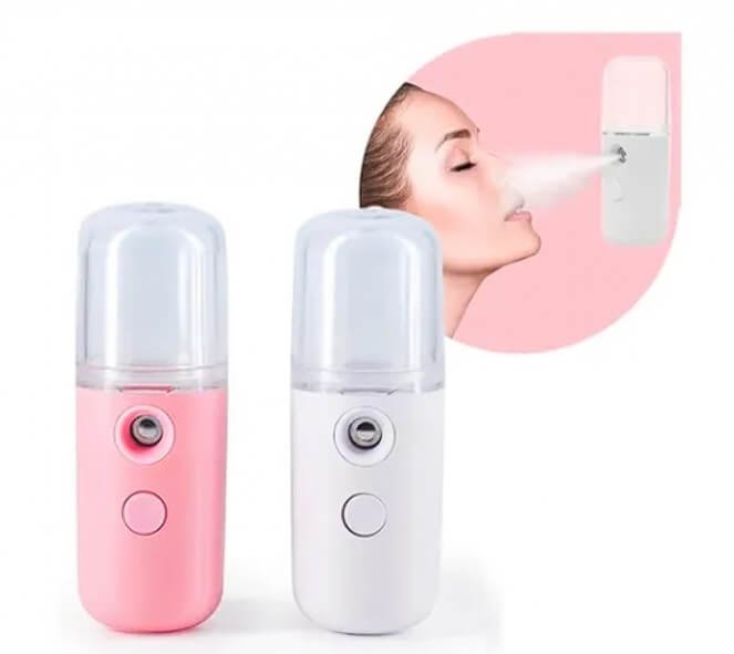 Mini Vaporizador e Umidificador Portatil