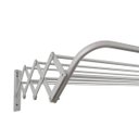 Ver imagem 4 de Varal De Parede Sanfonado Sekafácil Anodização Fosco Grande – 21X60X102 Cm