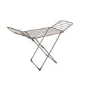 Ver imagem 1 de Varal De Chão Com Abas Sekafácil Pintura Eletrostática Champagne Pequeno – 100X56X153 Cm