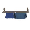 Ver imagem 2 de Varal De Parede Sekafácil Anodização Champagne Médio – 15X51X83 Cm