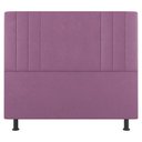 Ver imagem 5 de Kit Cabeceira e Baú Cama Box King Size Grace 195cm Suede Rosa - Desk Design