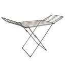 Ver imagem 1 de Varal De Chão Com Abas Sekafácil Anodização Champagne Grande – 113X60X195 Cm