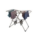 Ver imagem 2 de Varal De Chão Asa Delta Sekafácil Pintura Eletrostática Champagne Pequeno – 99X55X128 Cm