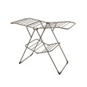 Ver imagem 1 de Varal De Chão Asa Delta Sekafácil Pintura Eletrostática Champagne Pequeno – 99X55X128 Cm