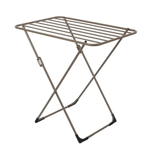 Varal De Chão Sem Abas Sekafácil Pintura Eletrostática Champagne Pequeno – 87X55X90 Cm