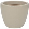 Vaso Vasart Malta Redondo 24x20 Granito Areia - 1