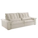 Ver imagem 4 de Sofá Victory Linho 02 Módulos de 120cm B25cm Meu Sofá Online A302 Linho Branco