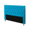 Ver imagem 4 de Cabeceira Cama Box Casal Queen 160cm Cristal Veludo - Js Móveis Cinza