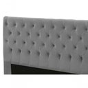 Ver imagem 6 de Cabeceira Cama Box Casal Queen 160cm Cristal Veludo - Js Móveis Cinza