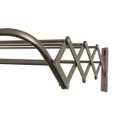 Ver imagem 4 de Varal De Parede Sanfonado Sekafácil Anodização Champagne Pequeno – 21X60X62 Cm