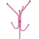 Ver imagem 3 de Cabideiro De Chão Pintura Eletrostática Rosa Grande – 67X175 Cm