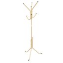 Ver imagem 1 de Cabideiro De Chão Pintura Eletrostática Bege Brilhante Grande – 67X175 Cm