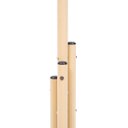 Ver imagem 4 de Cabideiro De Chão Pintura Eletrostática Bege Brilhante Grande – 67X175 Cm