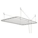 Ver imagem 1 de Varal De Teto Sekafácil Pintura Eletrostática Alumínio Pequeno – 60X100 Cm