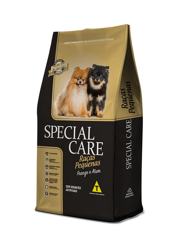 Ração Special Care Premium Especial Cães Adultos Raças Pequenas Frango ...